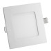 Spot LED 6W Slim Patrat Alb